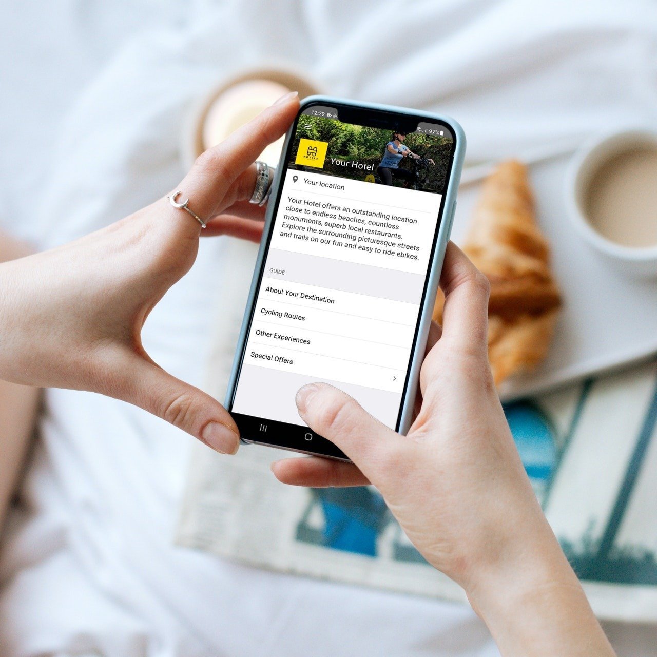 BASIC Bicycle Tour Guide App for Business-Routzz